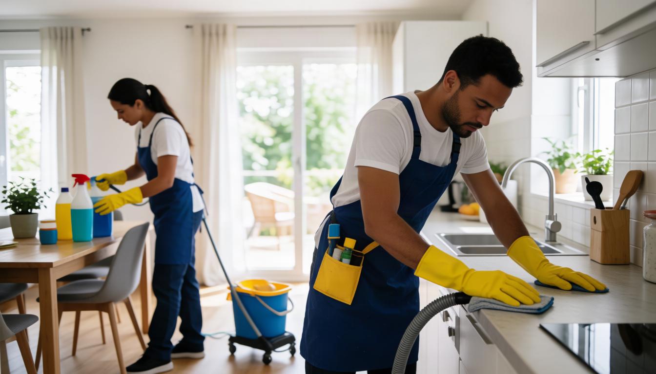 Deep cleaning for homes and offices